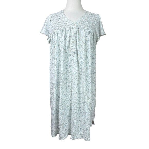 Miss Elaine Bluebird Nightgown Size Large - Picture 1 of 7